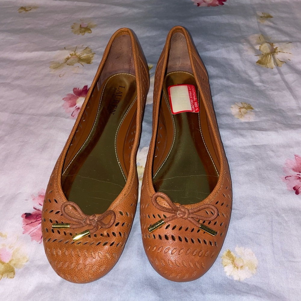 LAUREN Ralph Lauren Abbie flats. Size 8.5.